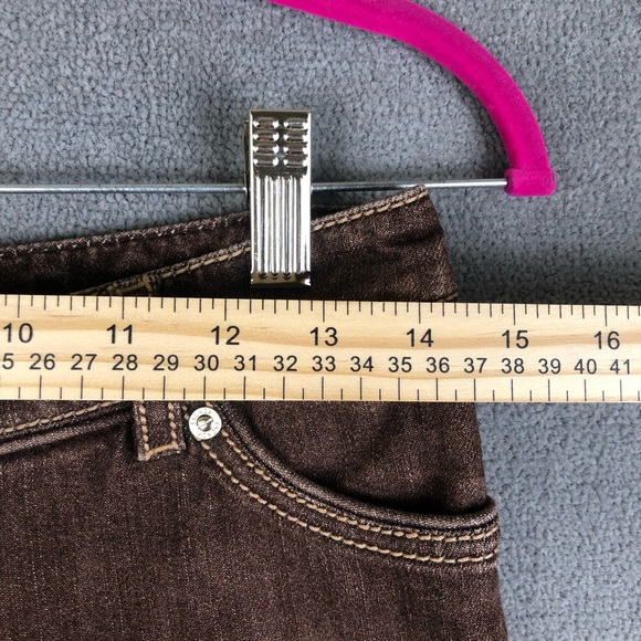 Escada cropped ankle jeans size 34-US 2 - Picture 10 of 12